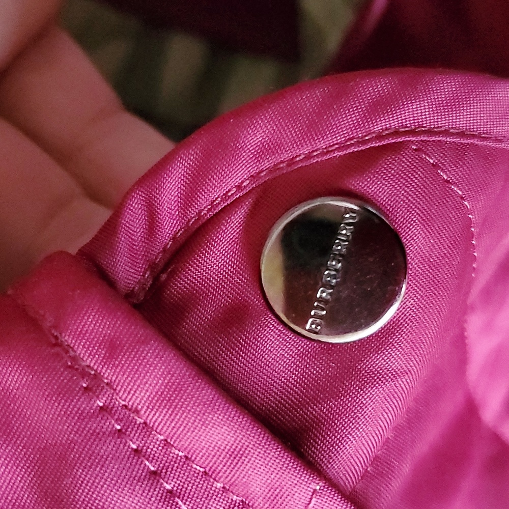 Burberry Quilted Jacket in Dark Fuchsia - Picture 8 of 11